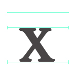 Typeface Anatomy: X-height